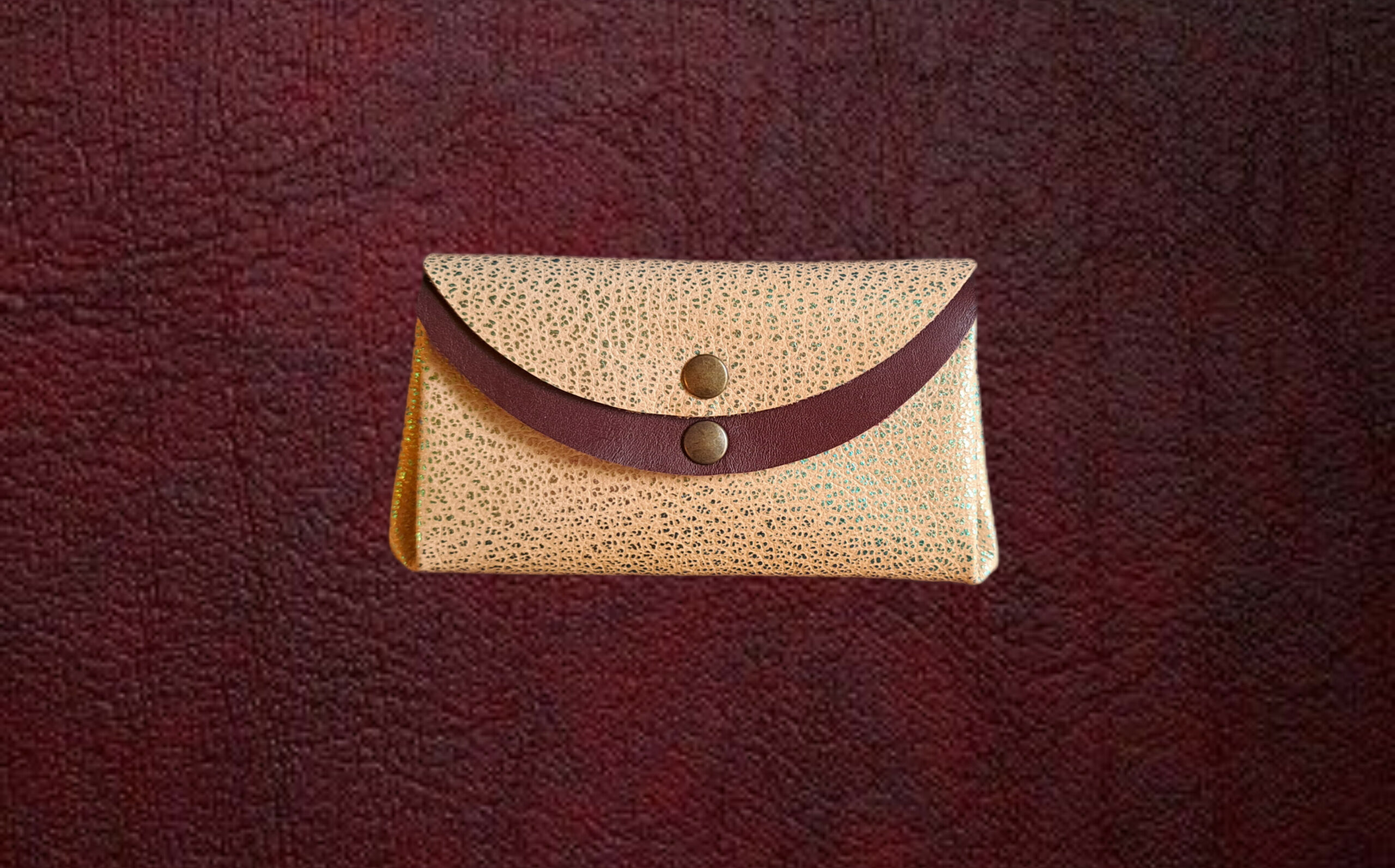 Porte-monnaie cuir femme artisanat maroquinerie