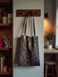 cabas cuir maoquinerie artisanale lyon