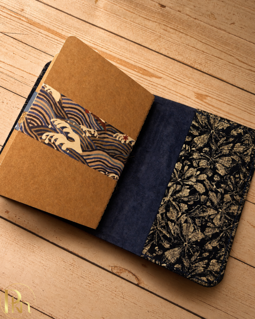 carnet cuir perpétuel artisanat lyon pièce unique