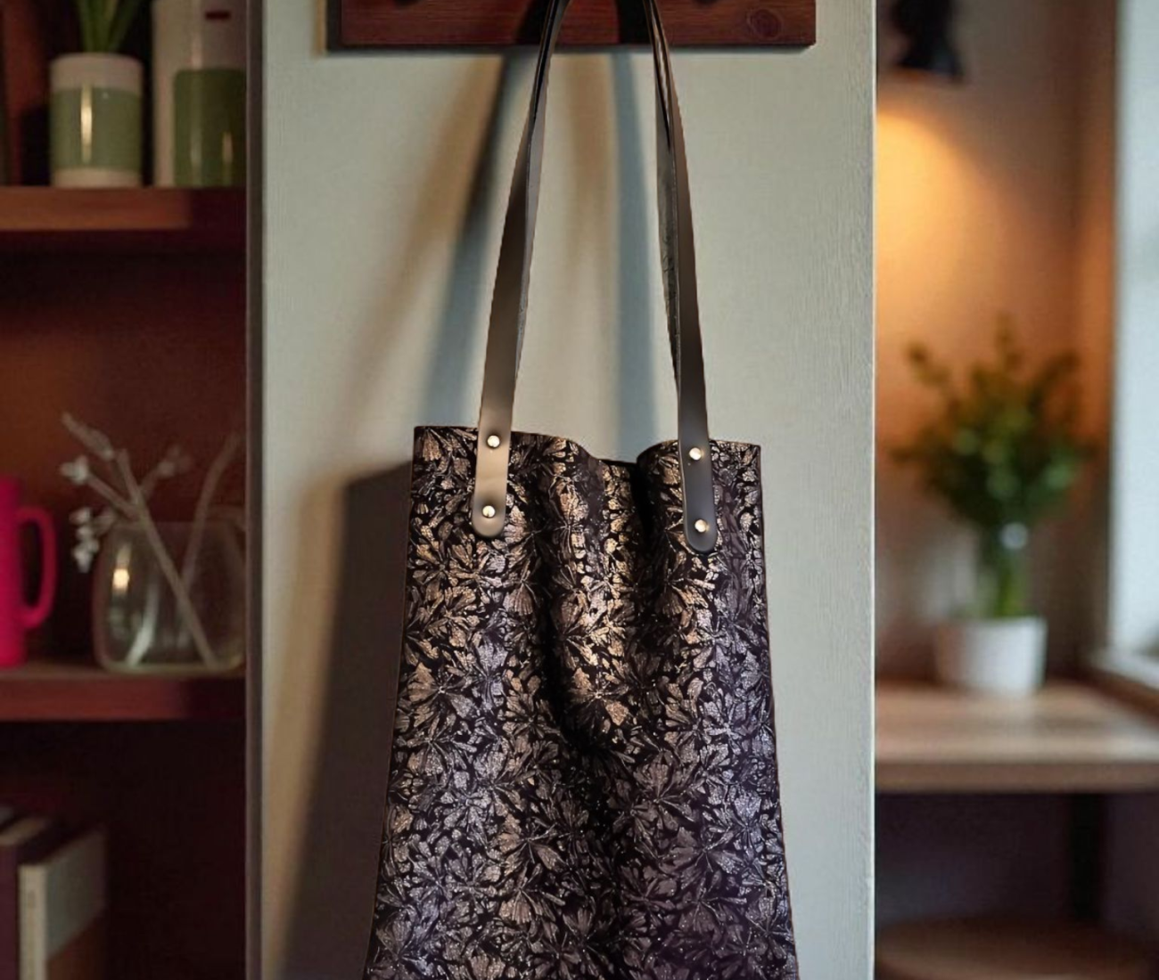 cabas cuir maoquinerie artisanale lyon